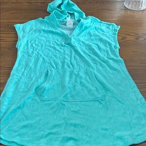 Justice Turquoise Hooded Sweatshirt/8